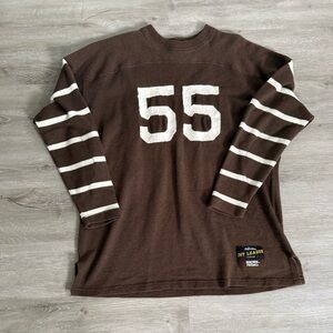 Vintage Brown Football Stall & Dean Ivy League Edition